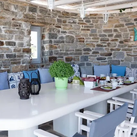 Galani, Immaculate With Private Pool & View In Kastraki, Naxos